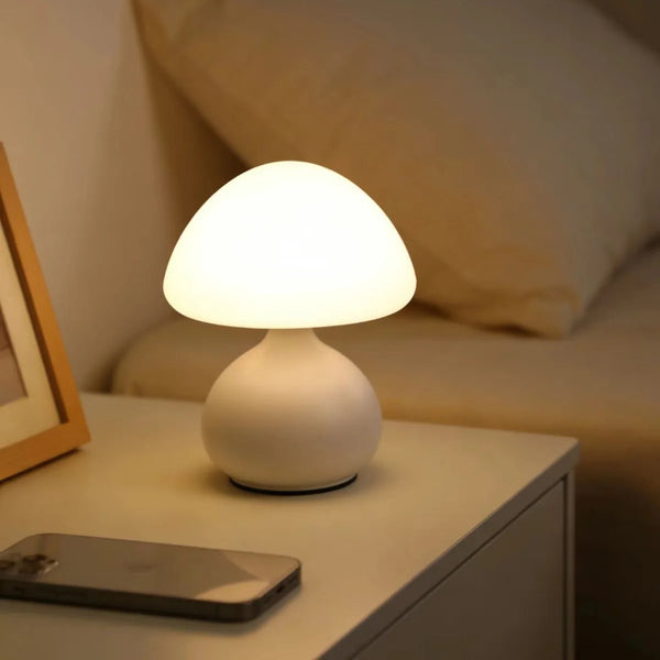 Luma Mushroom Table Lamp, Dimmable