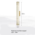 Marmo Marble & Copper Wall Sconce