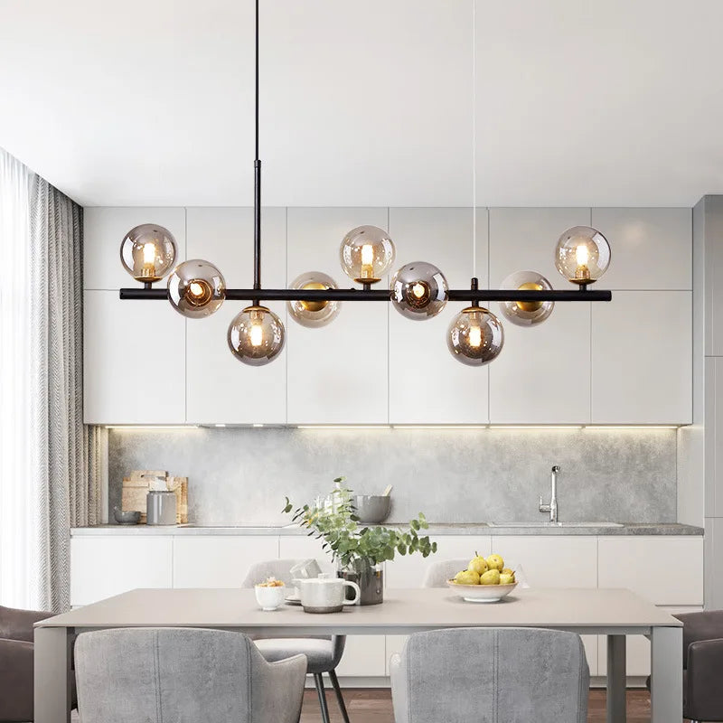 Stellar Linear Sputnik Chandelier