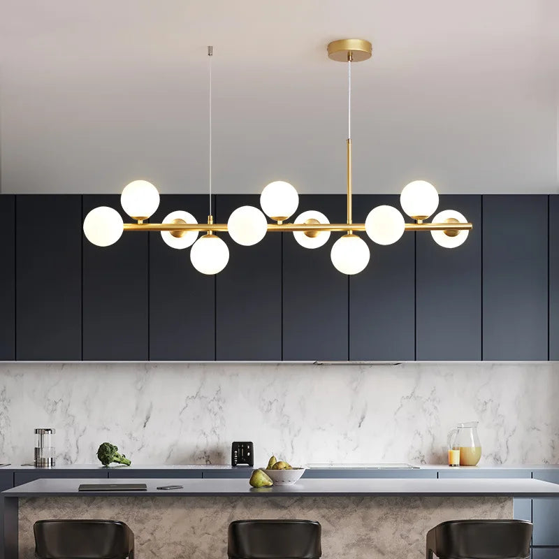 Stellar Linear Sputnik Chandelier