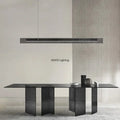 Vista Grand Linear Glass Pendant, Black