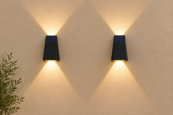 Solstice Solar Up/Down Outdoor Wall Light